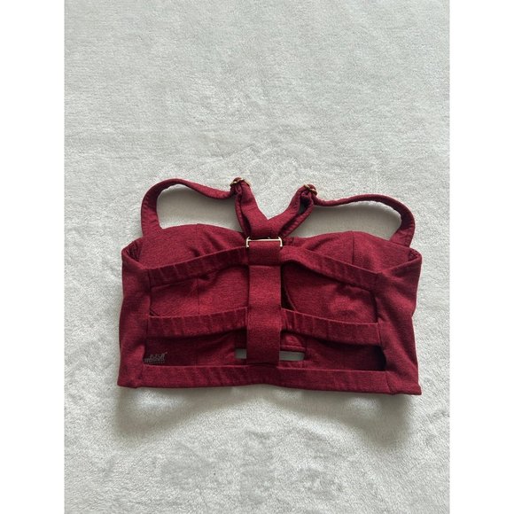 Bombshell Sportswear ruby red buxom bra - Picture 6 of 7